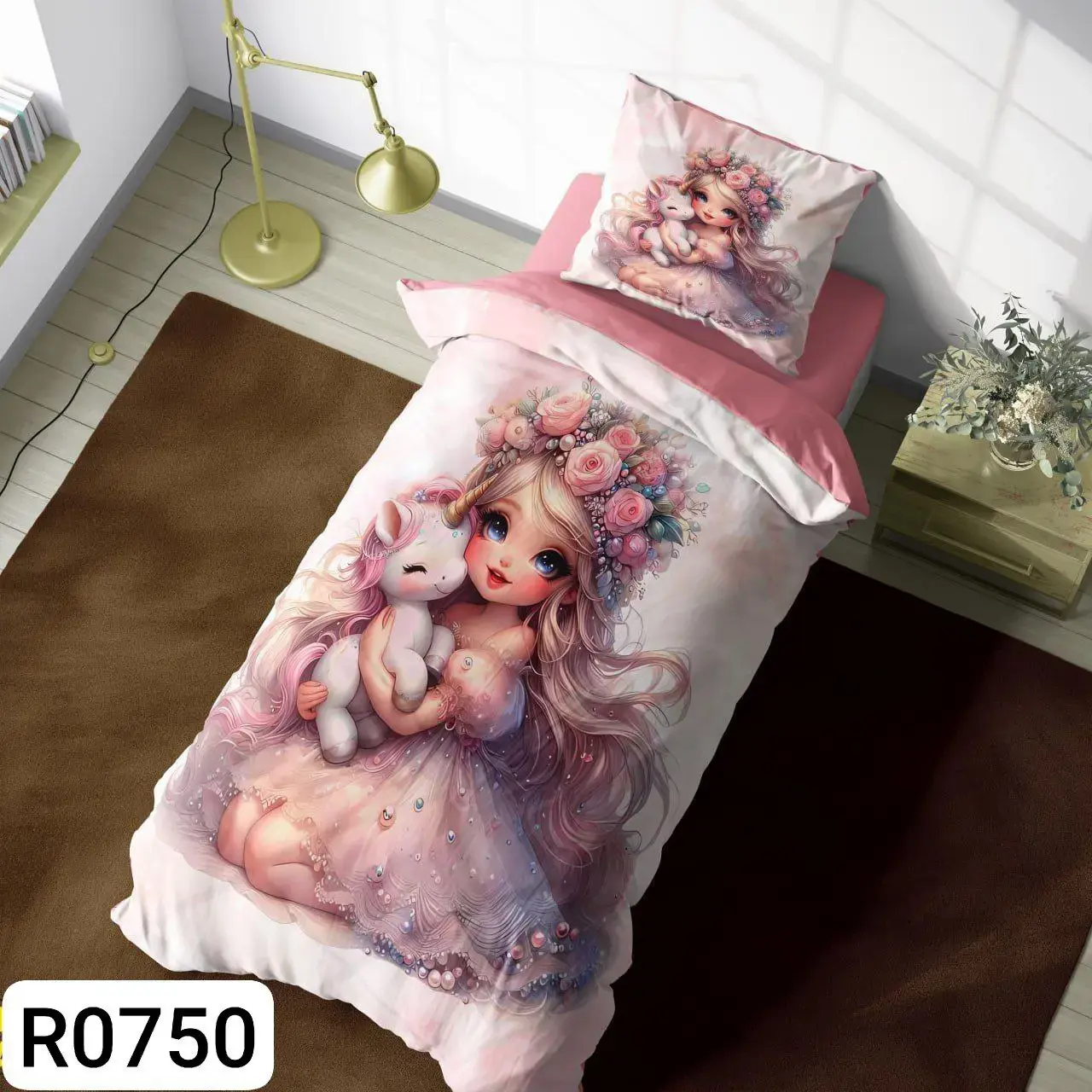 ست رو تختی دختر کد R0750 - 1