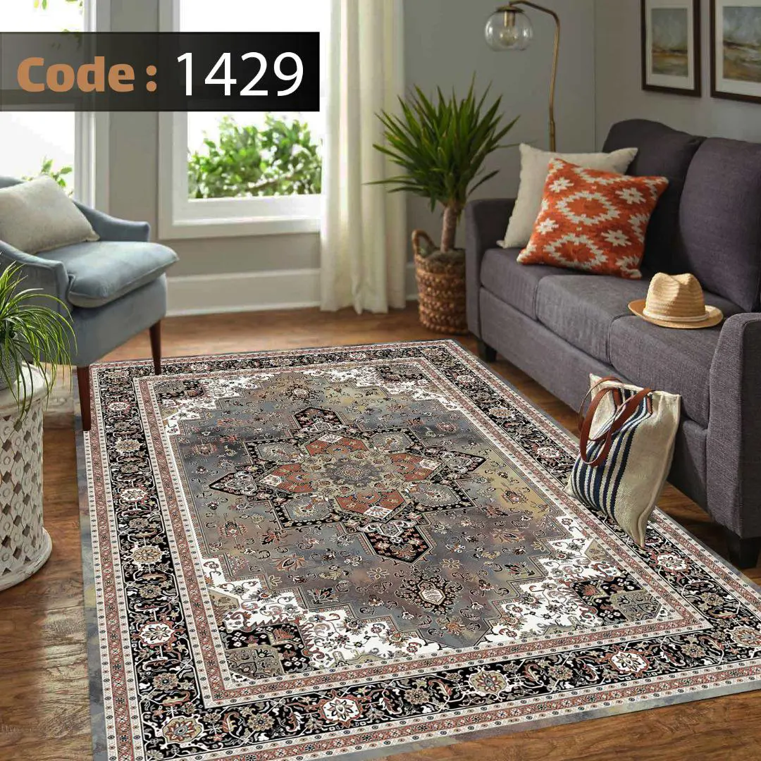روفرشی کشدار رنگ طوسی B1429 - 1