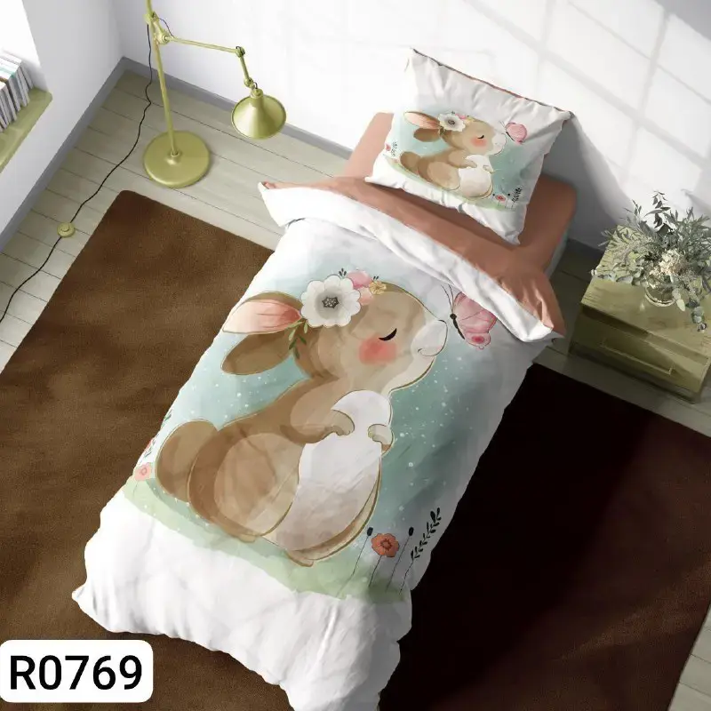 ست رو تختی خرگوش کد R0769 - 1