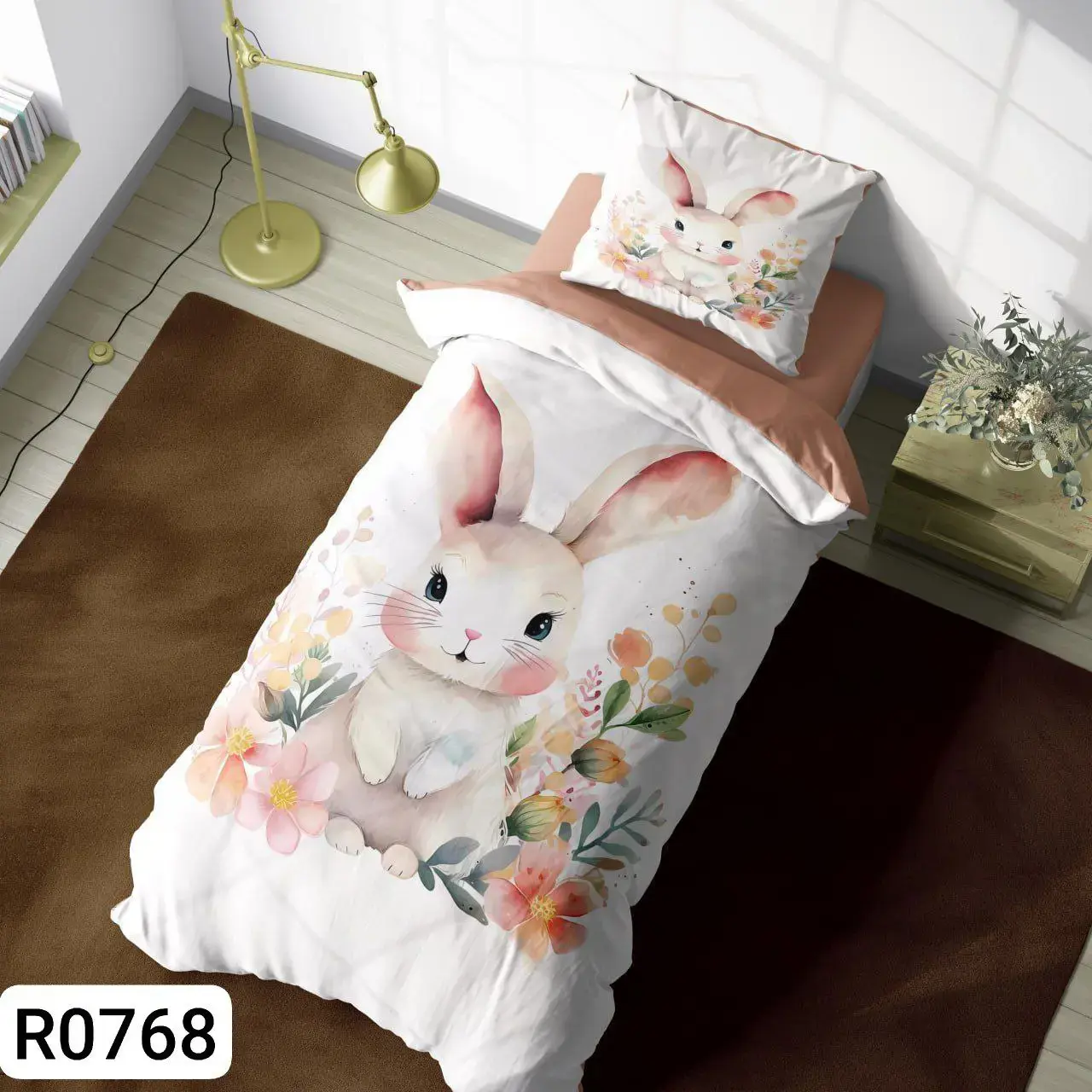 ست رو تختی خرگوش کد R0768 - 1