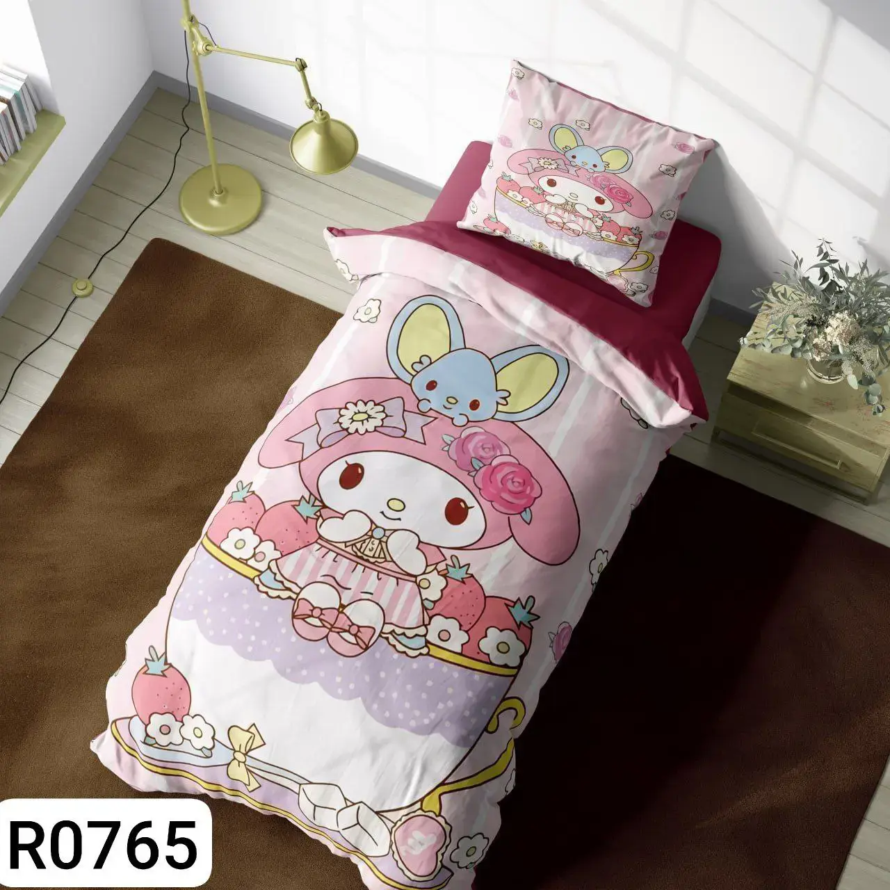 ست رو تختی کارتونی کد R0765 - 1