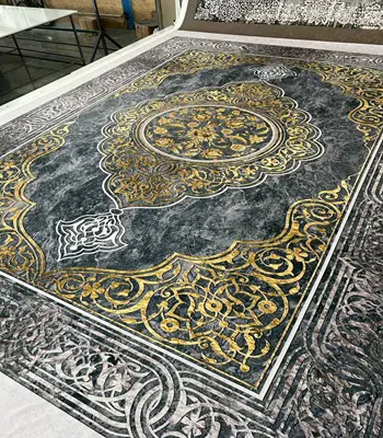 روفرشی کشدار مخمل شانل کد C665 - 1