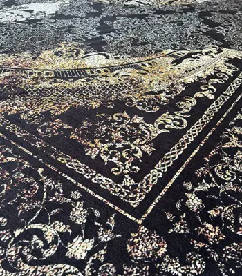 روفرشی کشدار مخمل شانل کد C663 - 1