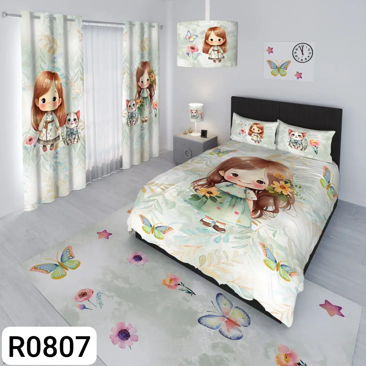 ست رو تختی دختر کد R0807 - 1