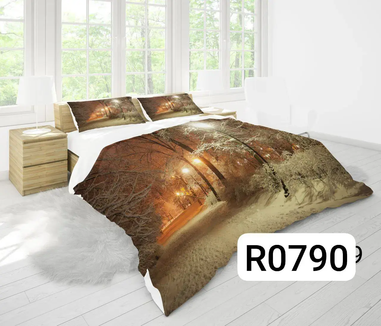 ست رو تختی مدرن کد R0790 - 1