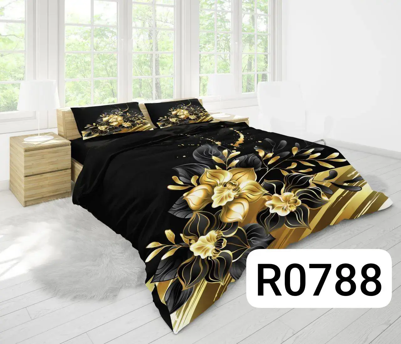ست رو تختی مدرن کد R0788 - 1