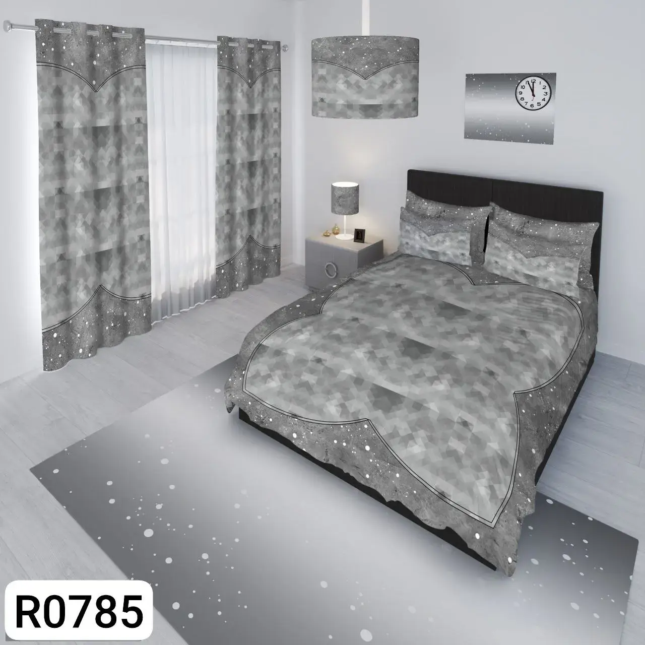 ست رو تختی مدرن کد R0785 - 1