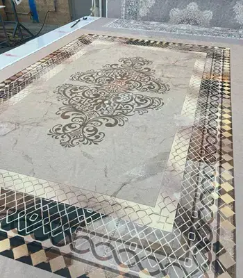 روفرشی کشدار مخمل شانل کد C625 - 1