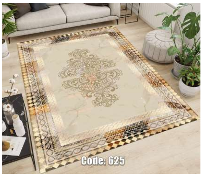 فرشینه ترمزدار و ریشه دار کد C625 - 1