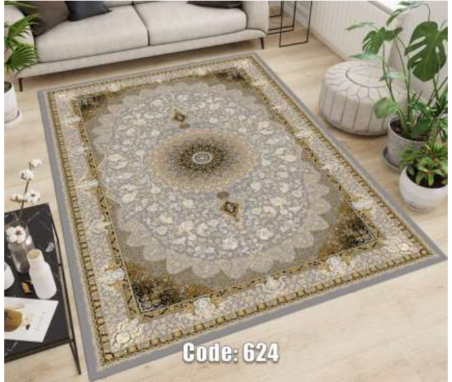 فرشینه ترمزدار و ریشه دار کد C624 - 1