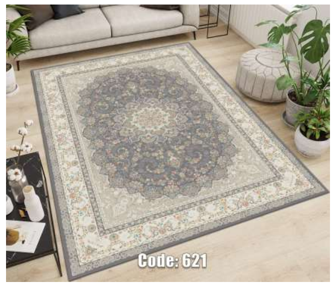فرشینه ترمزدار و ریشه دار کد C621 - 1
