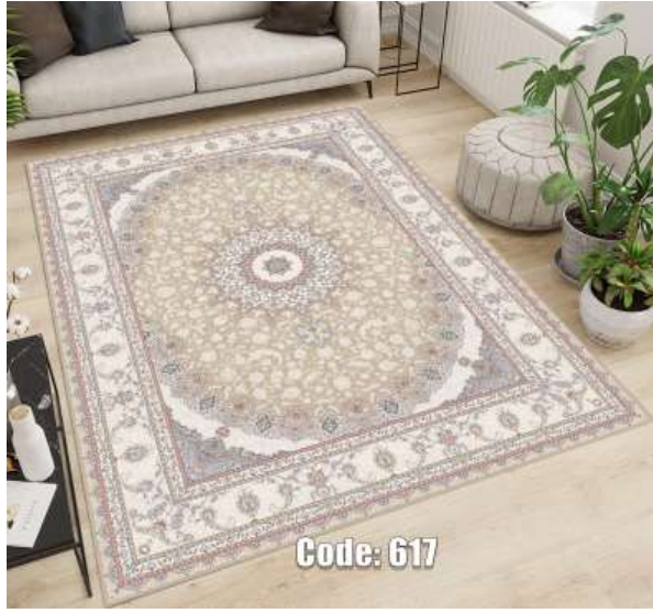 فرشینه ترمزدار و ریشه دار کد C617 - 1