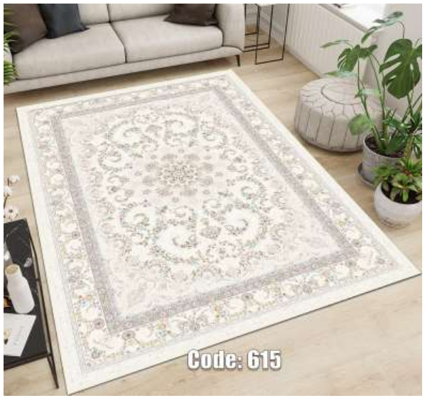 فرشینه ترمزدار و ریشه دار کد C615 - 1