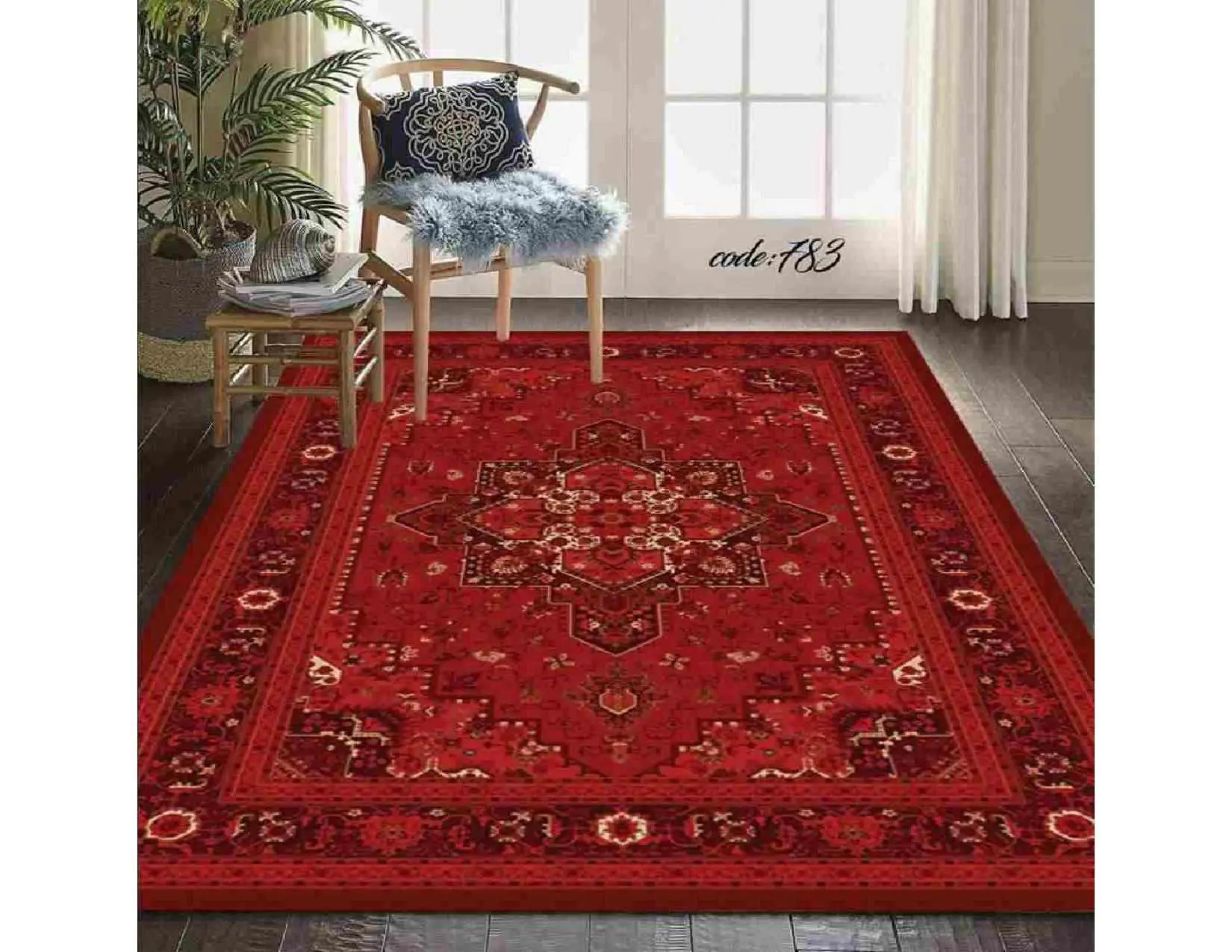 فرشینه ترمزدار و ریشه دار کد A783 - 1