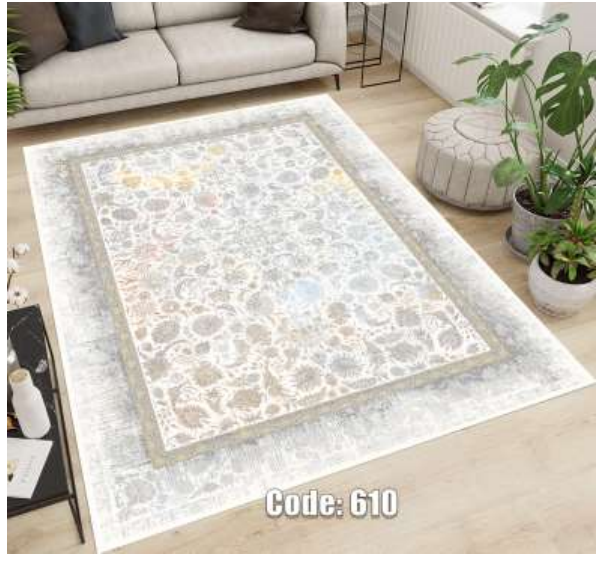 فرشینه ترمزدار و ریشه دار کدC610 - 1