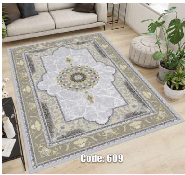 فرشینه ترمزدار و ریشه دار کدC609 - 1