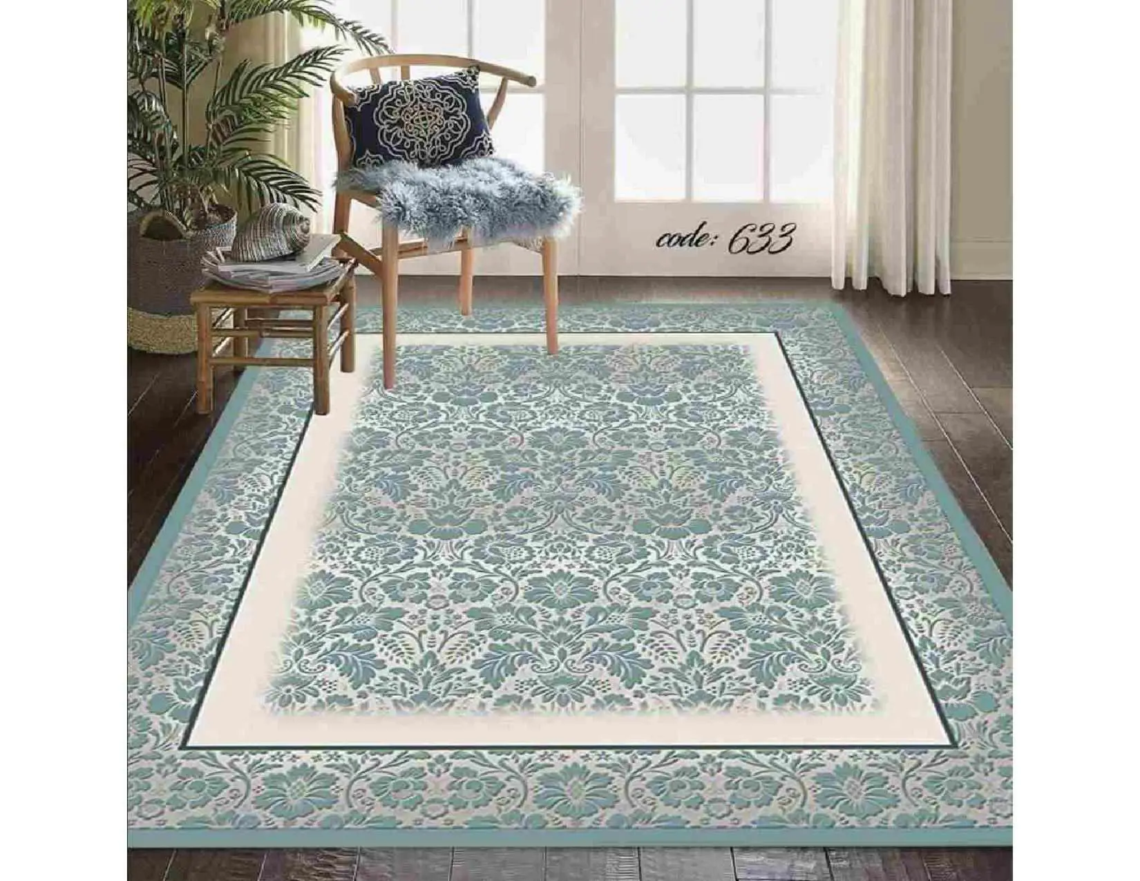 فرشینه ترمزدار و ریشه دار کد A633 - 1