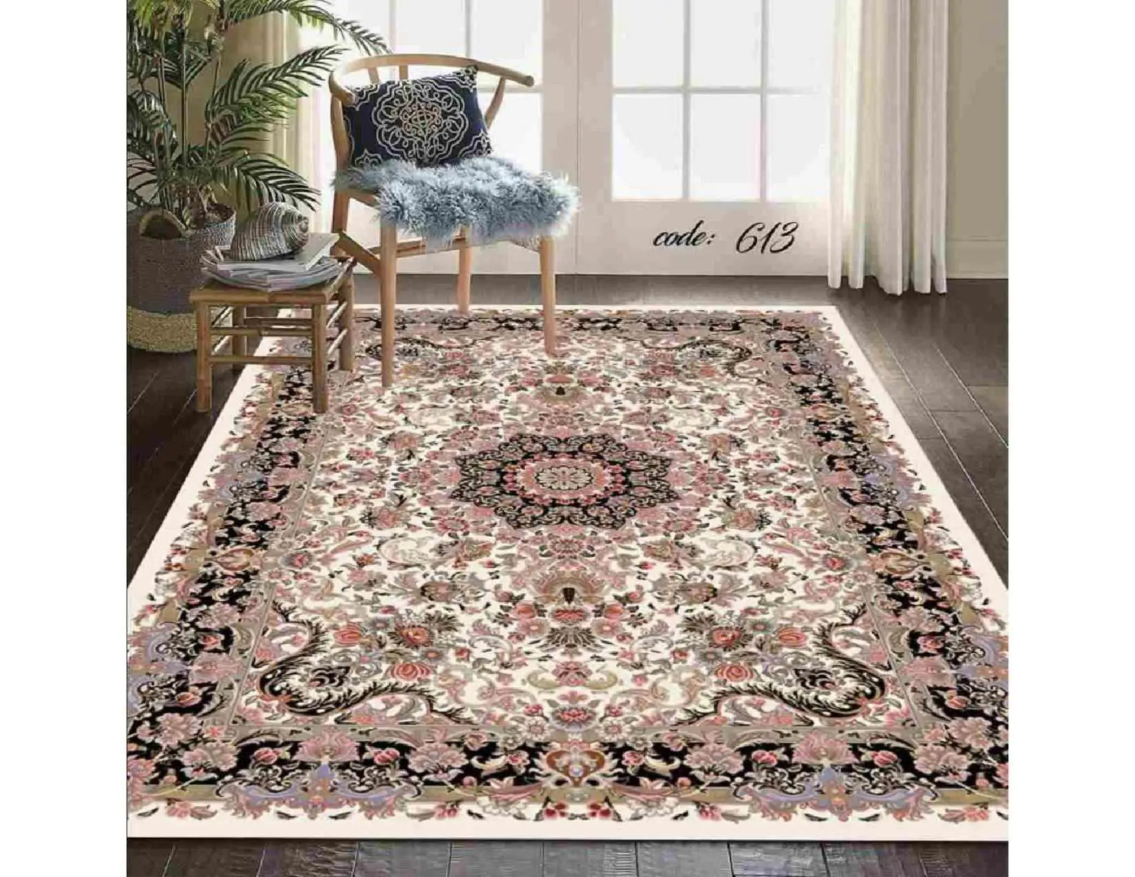 فرشینه ترمزدار و ریشه دار کد A613 - 1