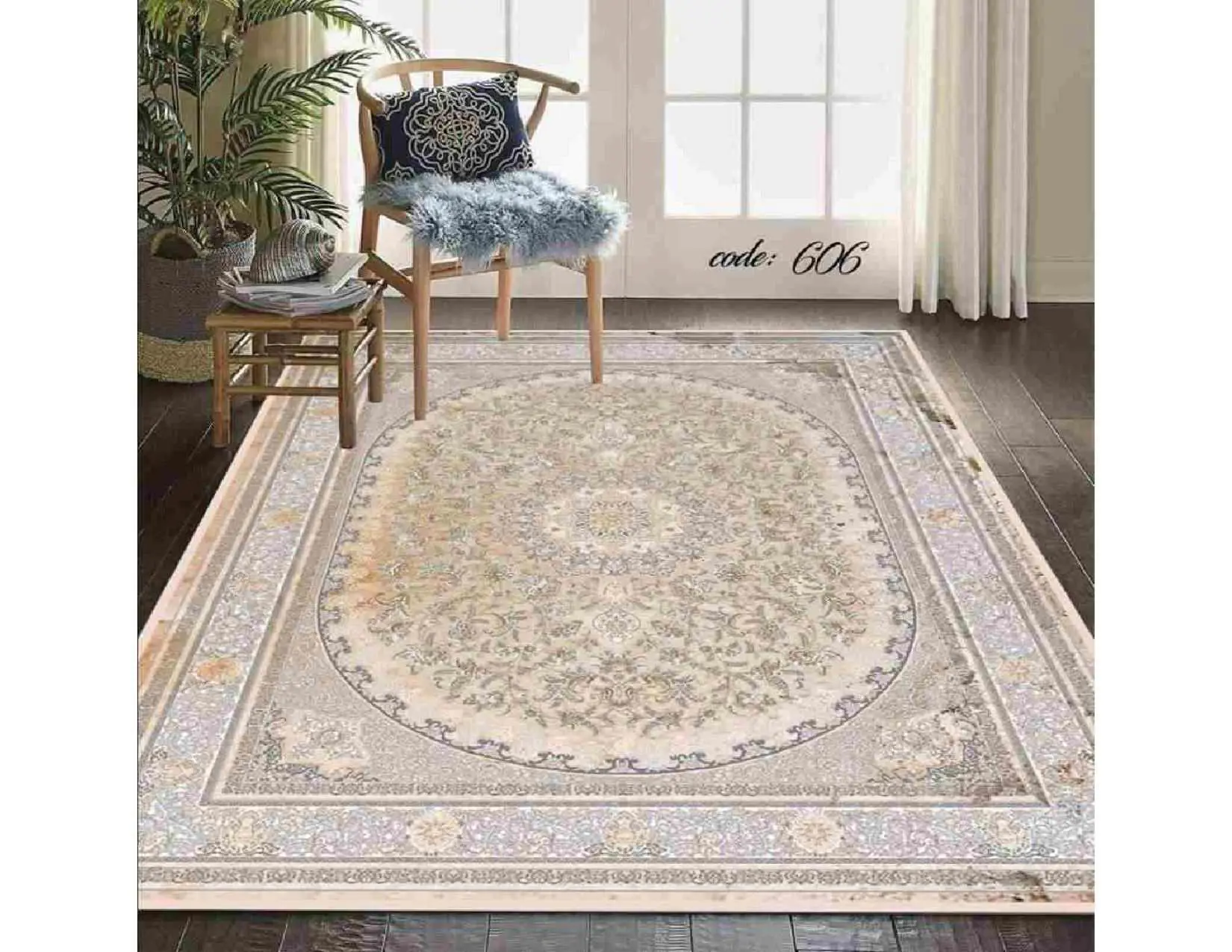 فرشینه ترمزدار و ریشه دار کد A606 - 1