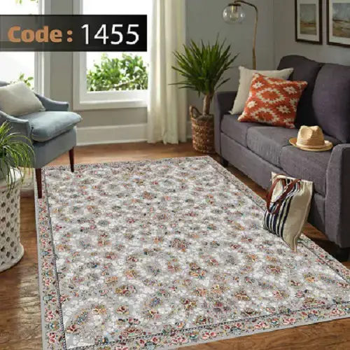 روفرشی کشدار کد B1455 – ترکیب هنر ایرانی و محافظت حرفه‌ای از فرش - 1