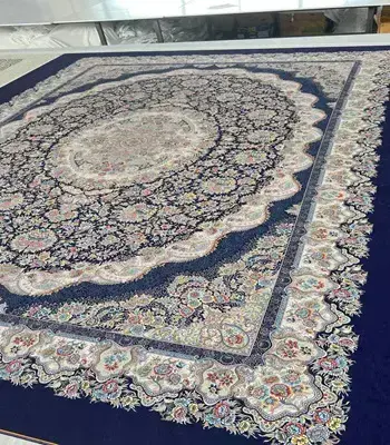 روفرشی کشدار مخمل شانل تراکم بالا (کاور فرش) کد A556 - 1
