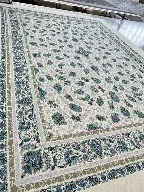 روفرشی کشدار مخمل شانل تراکم بالا (کاور فرش) کد A335 - 1