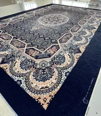 روفرشی کشدار مخمل شانل تراکم بالا (کاور فرش) کد A177 - 1