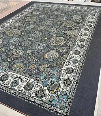 روفرشی کشدار مخمل شانل تراکم بالا (کاور فرش) کد A537 - 1