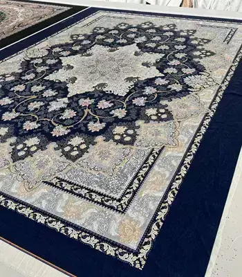 روفرشی کشدار مخمل شانل تراکم بالا (کاور فرش) کد A548 - 1