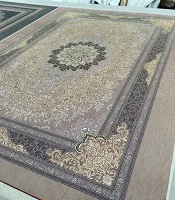 روفرشی کشدار مخمل شانل تراکم بالا (کاور فرش) کد A538 - 1