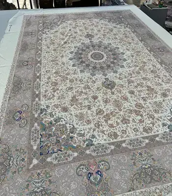 روفرشی کشدار مخمل شانل تراکم بالا (کاور فرش) کد A316 - 1