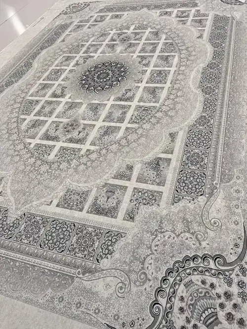 روفرشی کشدار مخمل شانل تراکم بالا (کاور فرش) کد A364 - 1