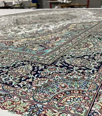 روفرشی کشدار مخمل شانل تراکم بالا (کاور فرش) کد A583 - 1