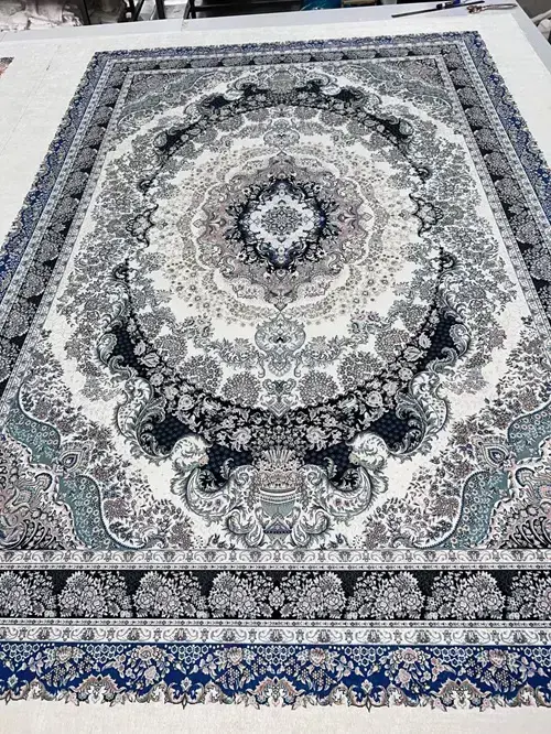 روفرشی کشدار مخمل شانل تراکم بالا (کاور فرش) کد A327 - 1