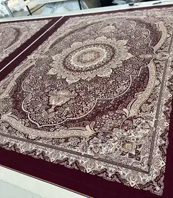 روفرشی کشدار مخمل شانل تراکم بالا (کاور فرش) کد A309 - 1