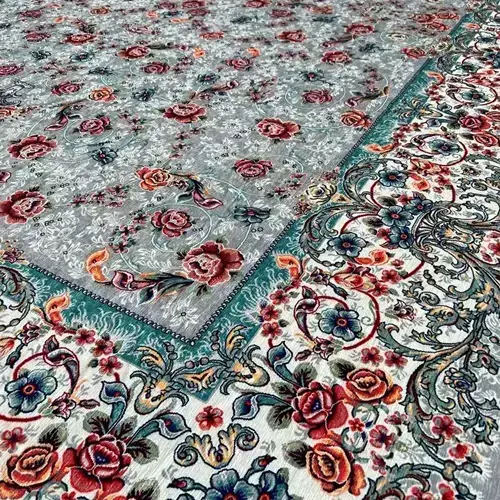 روفرشی کشدار مخمل شانل تراکم بالا (کاور فرش) کد A311 - 1