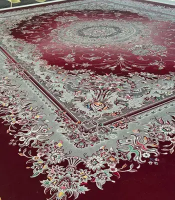 روفرشی کشدار مخمل شانل تراکم بالا (کاور فرش) کد A287 - 1