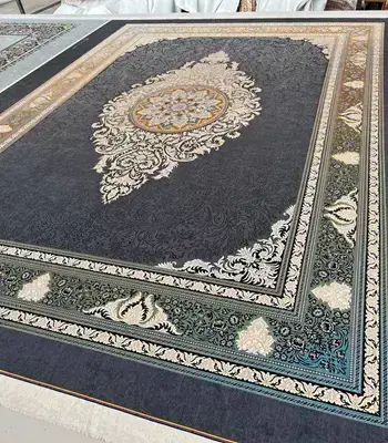 روفرشی کشدار مخمل شانل تراکم بالا (کاور فرش) کد A535 - 1