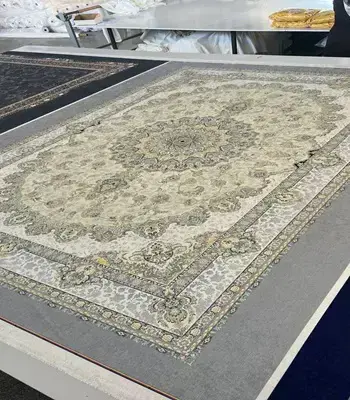روفرشی کشدار مخمل شانل تراکم بالا (کاور فرش) کد A455 - 1
