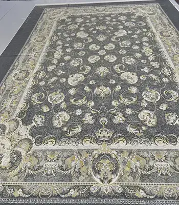 روفرشی کشدار مخمل شانل تراکم بالا (کاور فرش) کد A416 - 1