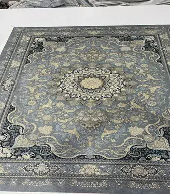 روفرشی کشدار مخمل شانل تراکم بالا (کاور فرش) کد A605 - 1