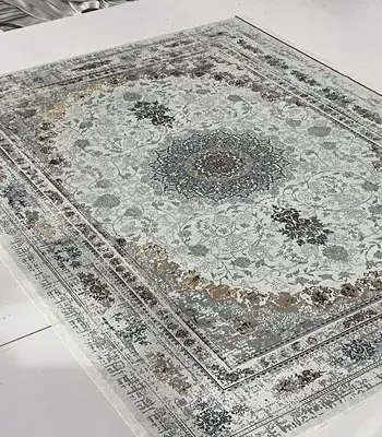 روفرشی کشدار مخمل شانل تراکم بالا (کاور فرش) کد A602 - 1