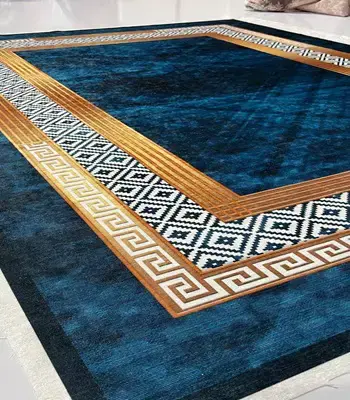 روفرشی کشدار مخمل شانل تراکم بالا (کاور فرش) کد A659 - 1