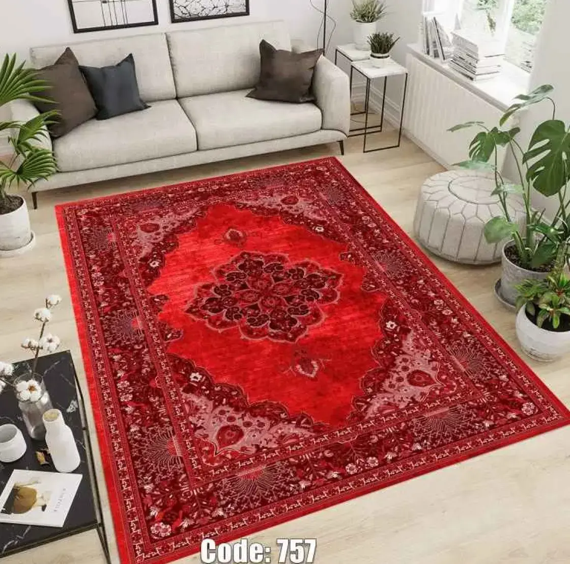 روفرشی کشدار مخمل شانل کد C757 - 1