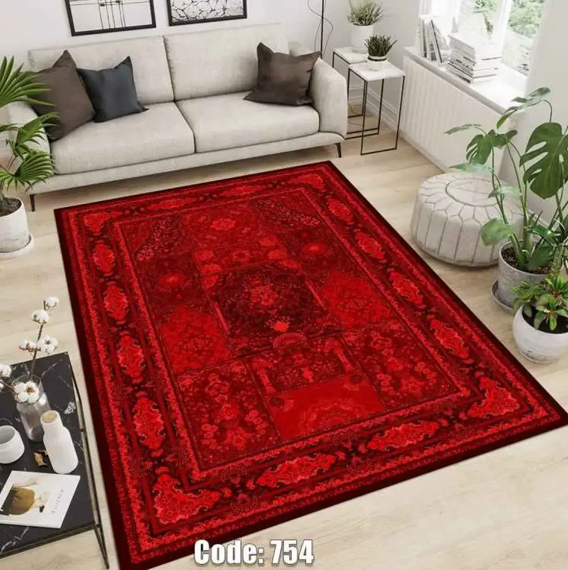 روفرشی کشدار مخمل شانل کد C754 - 1