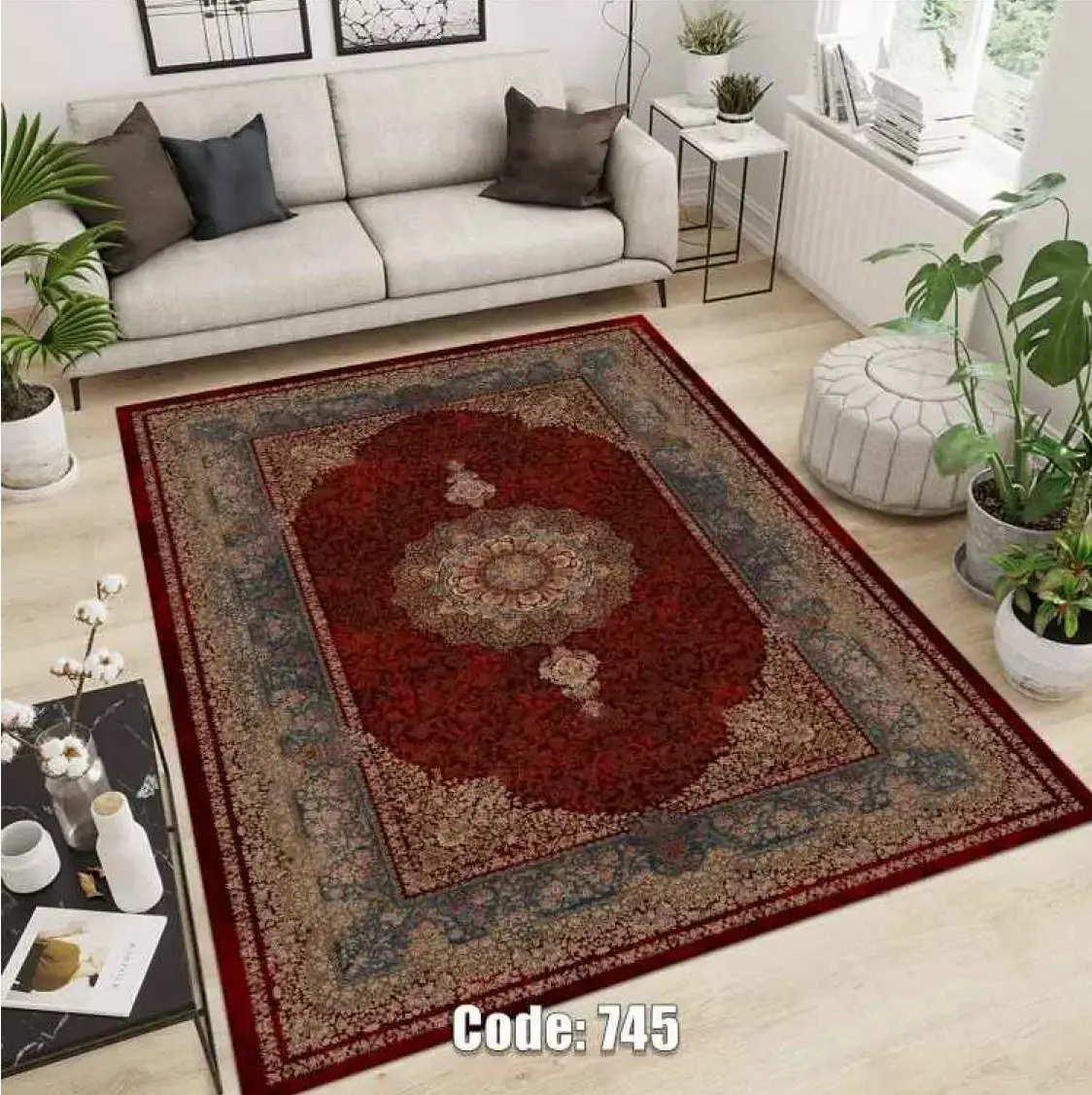 روفرشی کشدار مخمل شانل کد C745 - 1