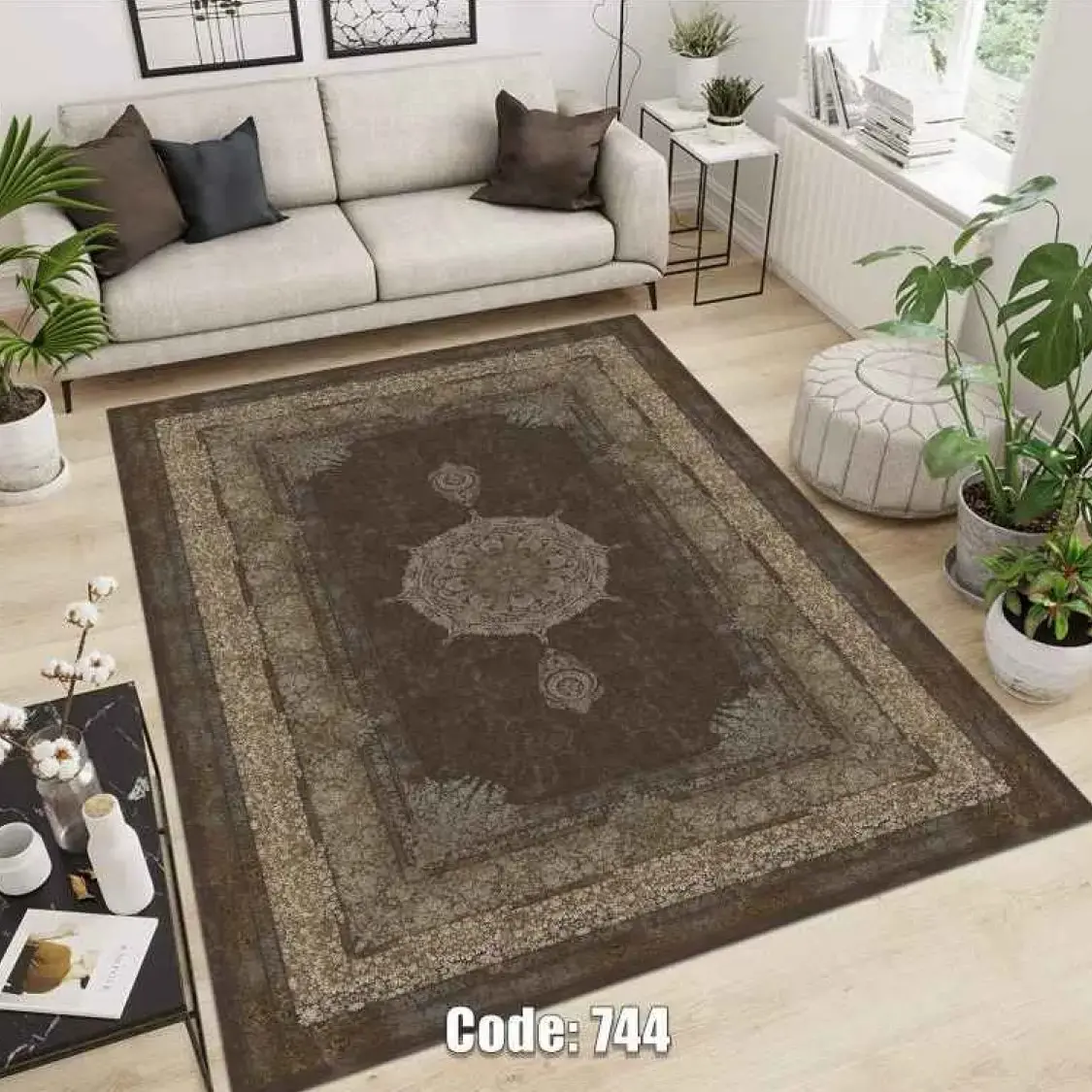 روفرشی کشدار مخمل شانل کد C744 - 1