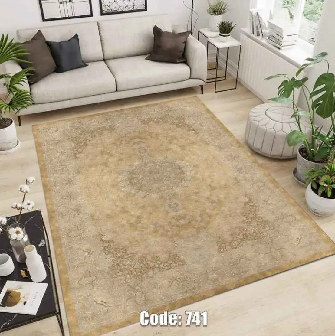 روفرشی کشدار مخمل شانل کد C741 - 1