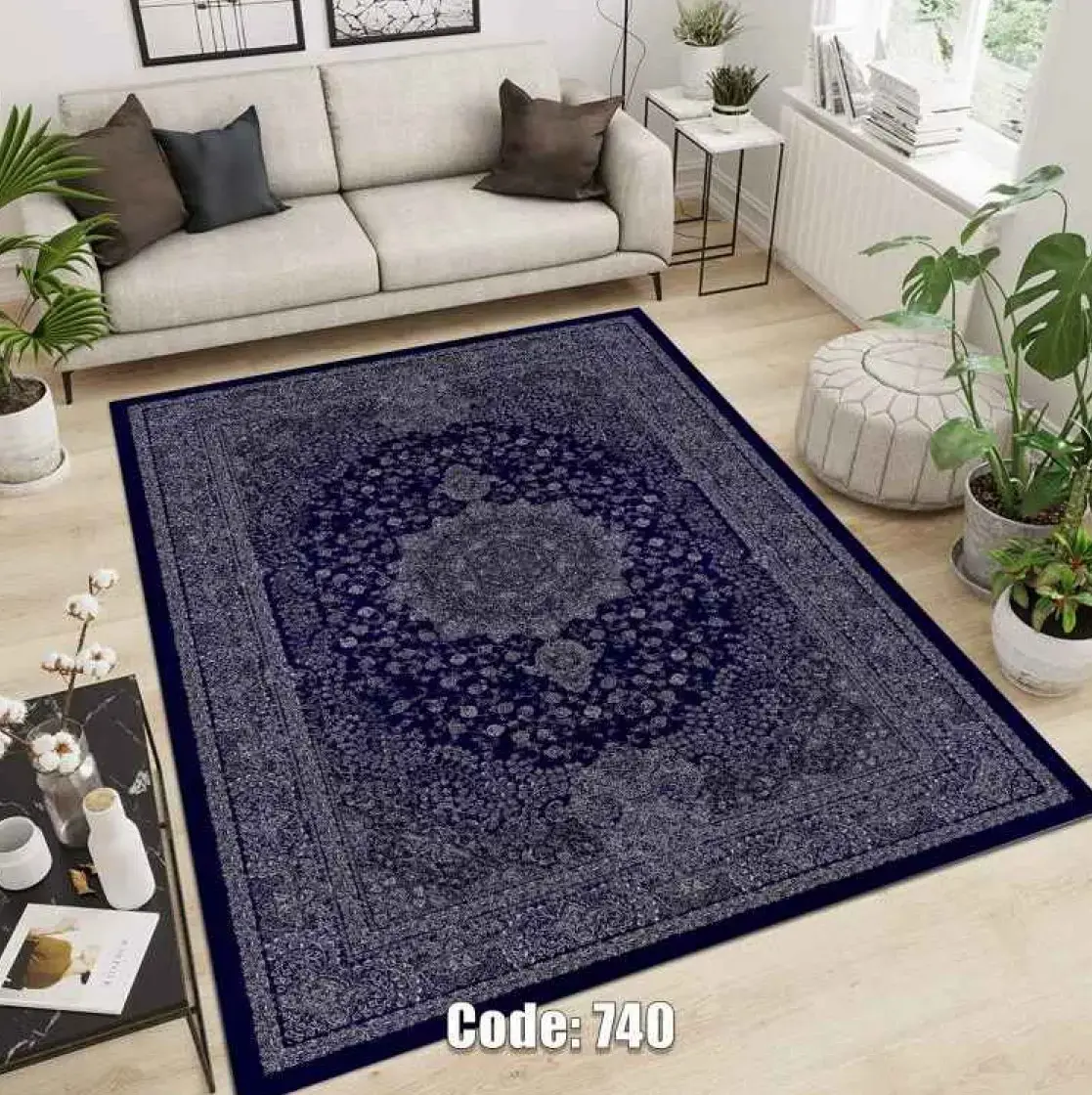 روفرشی کشدار مخمل شانل کد C740 - 1