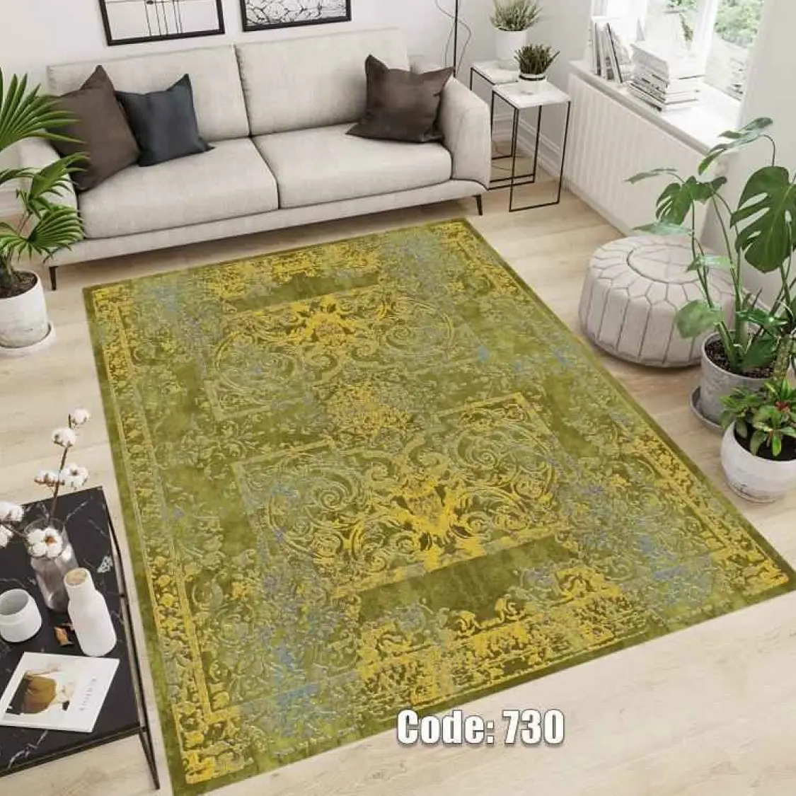 روفرشی کشدار مخمل شانل کد C730 - 1